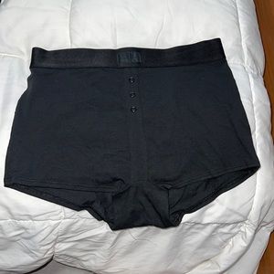 NWT PINK High Waisted Shortie Size Medium